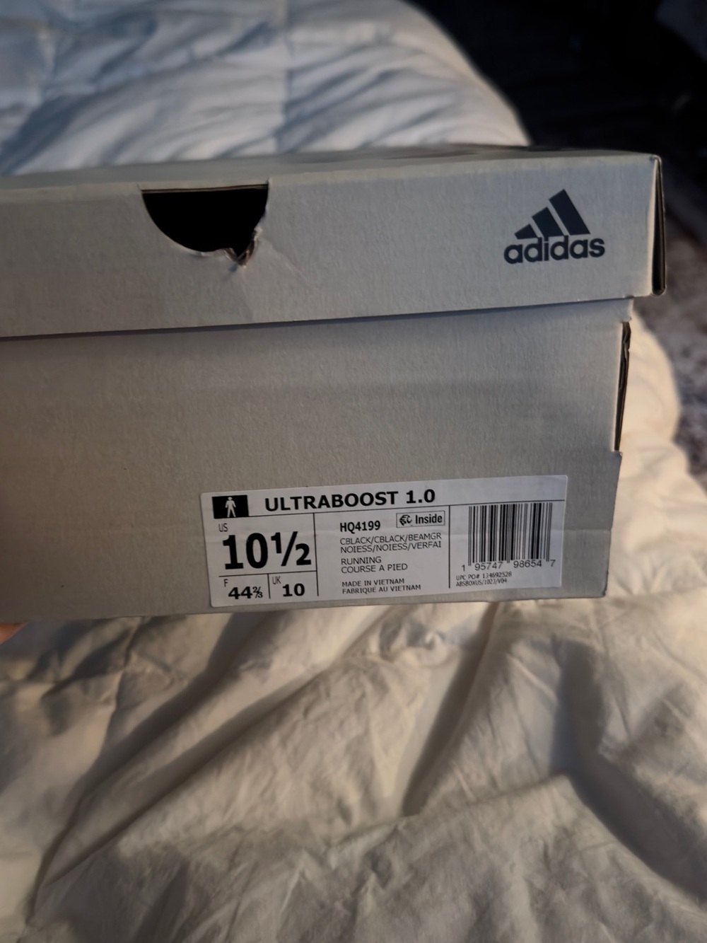 adidas Black Ultraboost Running Shoe - Picture 5 of 5